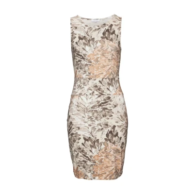 Abbildung von Lascana Jerseykleid, Damen, Größe: 44, Apricot taupe bedruckt