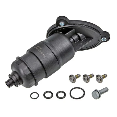 Abbildung von MEYLE 100 137 1002 Getriebeölfilter mit Dichtungen, Anbaumaterial Schrauben AUDI: A4 B8 Avant, A6 C7 Limousine