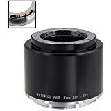 Abbildung von Fotodiox Pro Lens Mount Adapter Compatible with M39/L39 Visoflex SLR Screw on Canon EOS (EF, EF S) D/SLR Camera Body Gen10 Focus Confirmation Chip