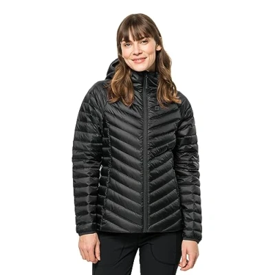 Abbildung von Jack Wolfskin Passamani Daunenjacke, Damen, Größe: XXL, Black
