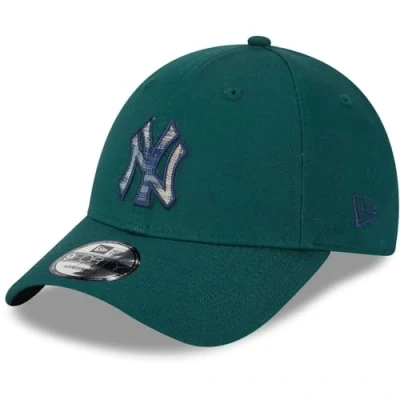 Abbildung von NEW Era 9FORTY Strapback Infill YORK Yankees Cap, Herren, Größe: One Size, Forerst green