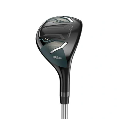 Abbildung von Wilson Staff Golfschläger, D9 Hybrid 6, Für Damen, 28,5 Loft, L Flex, Rechtshänder, Schwarz/Blau, WGW470220
