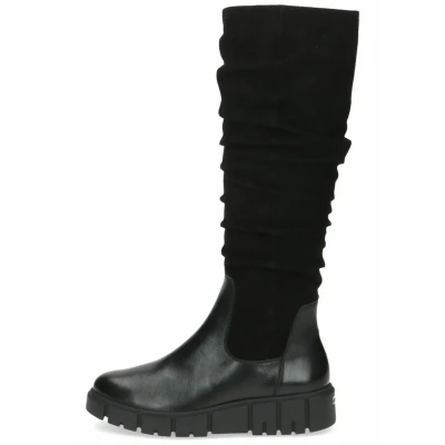 Abbildung von Caprice Keilstiefel Black comb, Damen, Größe: 38, comb Schuhe
