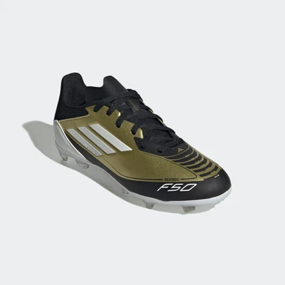 Abbildung von adidas Performance Fußballschuh Nocken Gold metallic cloud white core black für Kinder, Größe: 38,
