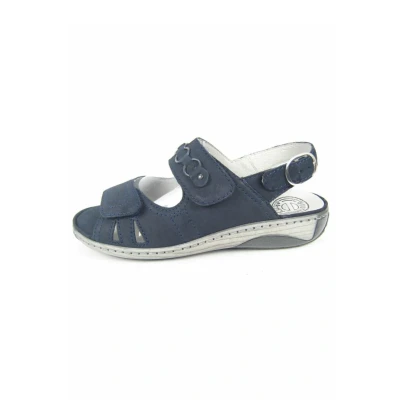 Abbildung von Waldläufer Riemensandalette marine, Damen, Größe: 40.5, Marine Schuhe