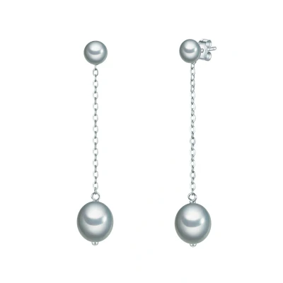 Abbildung von Valero Pearls Ohrringe, Damen, Größe: One Size, Silberfarben