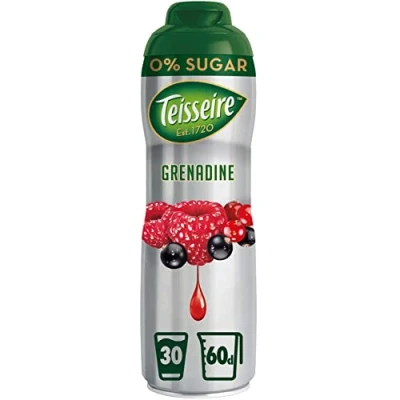 Abbildung von Teisseire 0% Zuckersirup Grenadine, 600ml, 1er Pack (1 x 1 Stück)