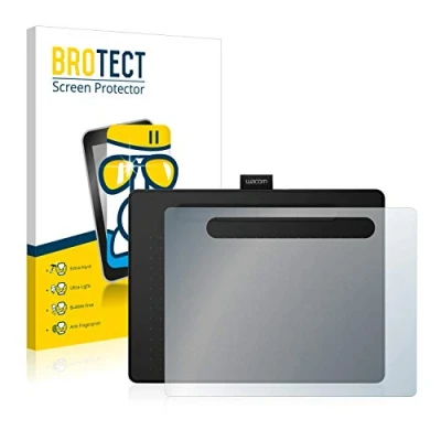 Abbildung von BROTECT Schutzglas für Wacom Intuos M Schutzfolie Panzer Folie Glas [Extrem Kratzfest 9H, Anti Fingerprint, Ultra Transparent]