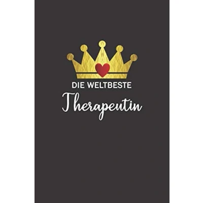 Abbildung von Die weltbeste Therapeutin: Notizbuch / Skizzenbuch Tagebuch A5 120 Seiten liniert Geschenk für Therapeutin Geschenkidee