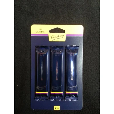 Abbildung von VANDOREN Reeds Klarinette Bb 2,5 Traditional (3 Stück)
