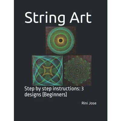 Abbildung von String Art: step by instructions: 3 designs (Beginners)