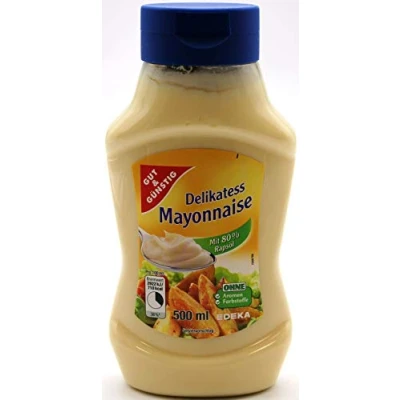 Abbildung von Gut &amp; Günstig Delikatess Mayonnaise, 6er Pack (6 x 500ml)