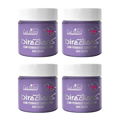 Abbildung von La Riche Directions Semipermanente Haarfarbe 100 ml Dose 4 Packung (Lilac)