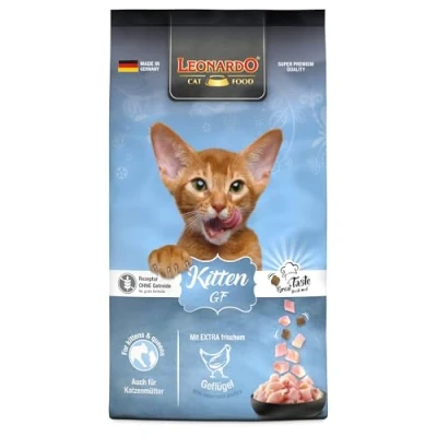 Abbildung von LEONARDO Kitten GF Katzenfutter Kitten, 7,5 kg getreidefreies Trockenfutter für Kätzchen bis 1 Jahr, Alleinfuttermittel mit frischem Geflügel