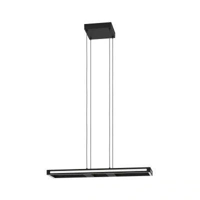 Abbildung von EGLO connect LED Hängeleuchte Savilanas Z, 116 cm, schwarz