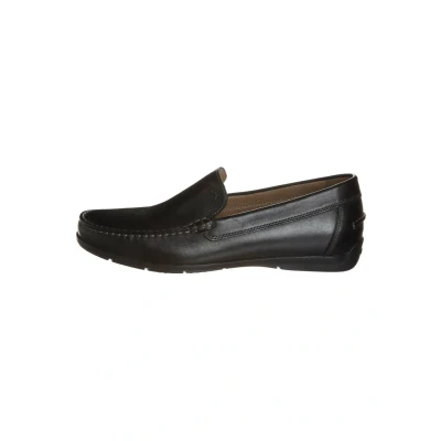 Abbildung von Geox Simon Slipper, Herren, Größe: 43.5, Black Schuhe