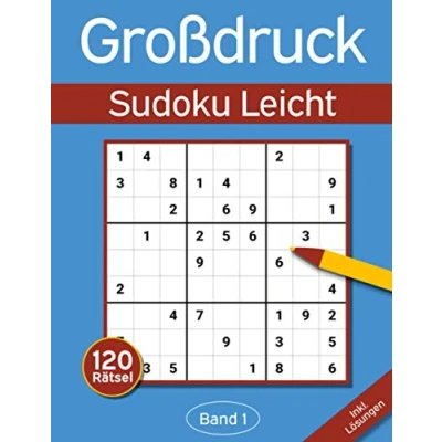 Abbildung von Sudoku Großdruck Leicht: Buch mit 120 Einfachen Sudokus für Erwachsene &amp; Senioren