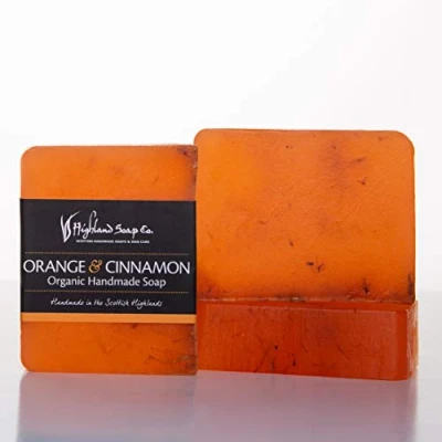 Abbildung von The Highland Soap Company Bio Seife Sweet Orange &amp; Zimt, 140 g