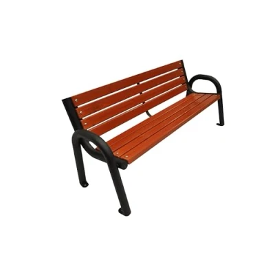 Abbildung von Primario Grande Gartenbank, Parkbank Holz Gartenmöbel, Outdoor Bank mit 350kg Tragfähigkeit Sitzbank Wetterfeste, Design Skandinavische (Primario Mahagoni, 100cm Sitzlänge, CE)