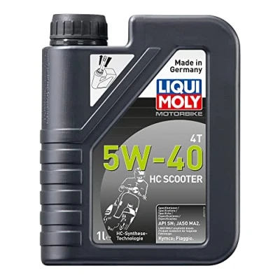 Abbildung von LIQUI MOLY Motorbike 4T 5W 40 HC Scooter 1 L Motorrad Synthesetechnologie Motoröl Art. Nr.: 20829, farblos
