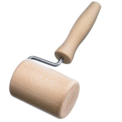 Abbildung von Westmark Backblech /Teigroller, zylindrisch, für eckige Backformen, aus Buchenholz, ø 5,4 cm, Holz, Woody, Hellbraun, 30042270
