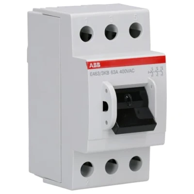 Abbildung von ABB E463/3KB Hauptschalter 3S,63A,400VAC 2CCE160300R0131