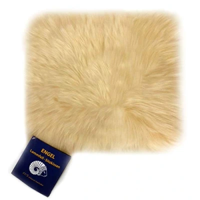 Abbildung von Reissner Lammfelle Sitzauflage DIANA 35 CHA Schaffell hochwollig quadratisch 35x35cm Champagner