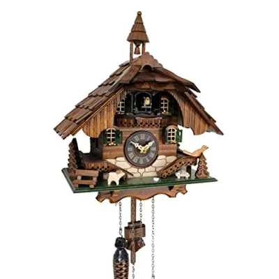 Abbildung von Clockvilla Hettich Uhren Wanduhr Kuckucksuhr im Schwarzwald hergestellt Quarzwerk