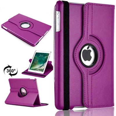 Abbildung von Schutzhülle für Apple iPad Air 2 (2014), 360 drehbar, Standfunktion, Violett
