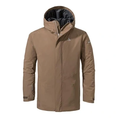 Abbildung von Schöffel Herren Parka Style Froda MNS, atmungsaktiver, wasserdichter mit 2 Wege Stretch, leichte Outdoorjacke verstellbarer Kapuze