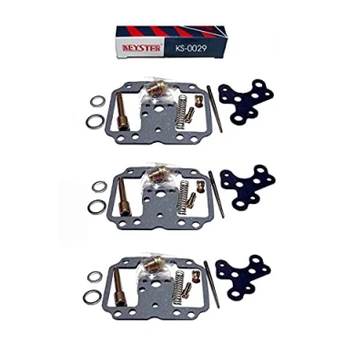 Abbildung von 3X Keyster Vergaser Reparatursatz KS 0029 passend für Suzuki GT 750 1974 1979