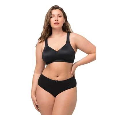 Abbildung von Ulla Popken Bustier, Damen, Größe: 105D, Schwarz