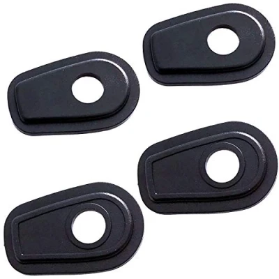 Abbildung von Germany Motorsports Motorrad Adapterplatten Blinker Platten für LED Miniblinker schwarz (Kawasaki Z Modelle)