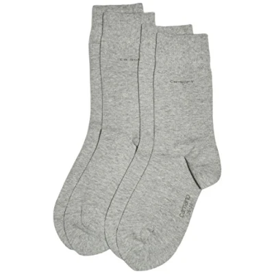 Abbildung von Camano Unisex Erwachsene 3642 Socken, 100 DEN, Grau Grey 10, (Herstellergröße: 35/38) (2er Pack)