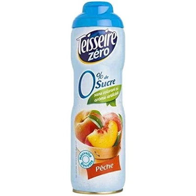Abbildung von Teisseire Sirup 0% Zucker Pfirsich 0,6L