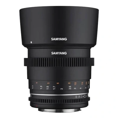 Abbildung von Samyang MF 85mm T1,5 VDSLR MK2 Canon EF Teleobjektiv
