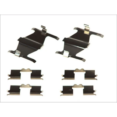 Abbildung von QUICK BRAKE 109 1204 Zubehörsatz, Scheibenbremsbelag NISSAN: Sunny 3 Schrägheck, 100NX, Maxima V QX Limousine