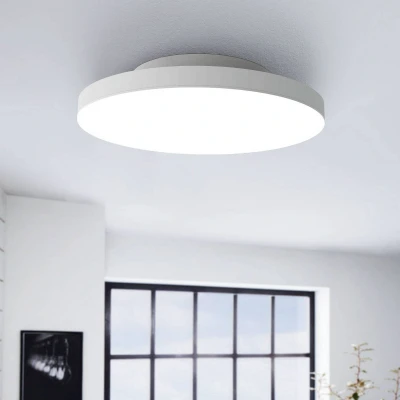 Abbildung von Eglo 900055 LED Deckenleuchte TURCONA Z rahmenlos, weiss H:7.5 Ø:45cm dimmbar 2700 6500K mit Connect Funktion
