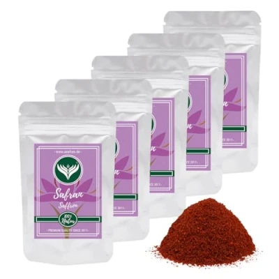 Abbildung von Azafran Safran gemahlen, Safranpulver 25g
