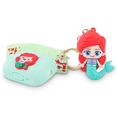 Abbildung von Derhom Airpods Pro 2 Silikon Niedliche Lustige Abdeckung Kompatibel mit Apple und 2[Cartoon Puppe Serie] (Mermaid)