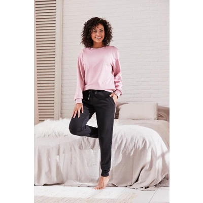Abbildung von Vivance Sweathose (1 tlg) bequeme Loungehose mit seitlichen Taschen