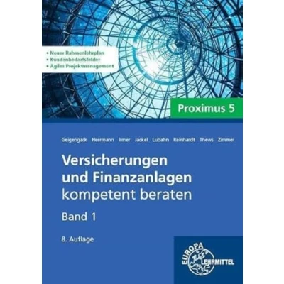 Abbildung von Versicherungen und Finanzanlagen Band 1 Proximus 5: kompetent beraten