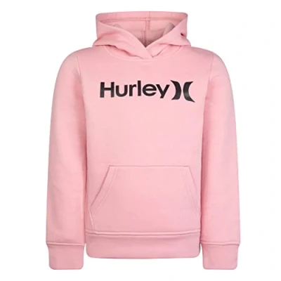 Abbildung von Hurley Mädchen Hrlg One &amp; Only Fleece Hoodie Kapuzenpullover, Rosa (Pink Glaze), 12 años