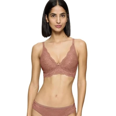Abbildung von Triumph Charm Triangel BH, Damen, Größe: 90D, Dusty cedar