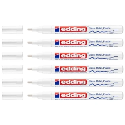 Abbildung von Edding 751 Lackmarker 1 2mm Weiss