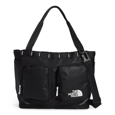 Abbildung von The North Face BASE CAMP Voyager TOTE Unisex Shopping Bag, Größe: One Size, Black/white