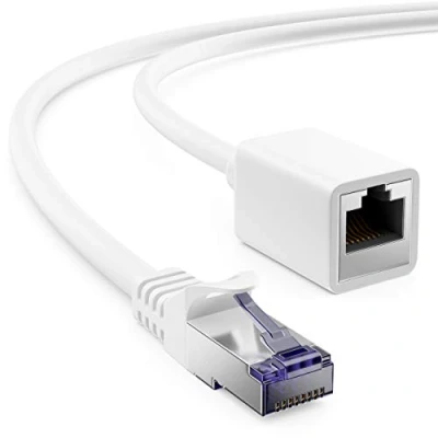 Abbildung von deleyCON 3,0m CAT7 Patchkabel Verlängerung S/FTP Netzwerkkabel LAN Kabel