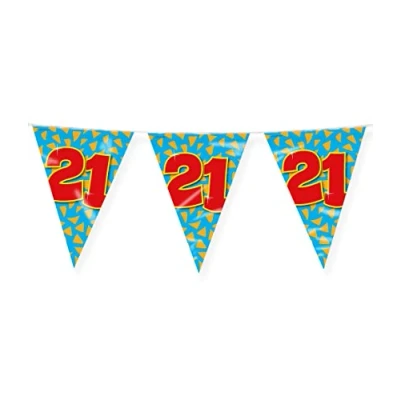 Abbildung von Flag Linie Singer 21 Jahre Party 10 Meter