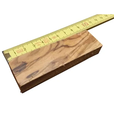 Abbildung von D.O.M. Rohholz Olivenholz Kanteln 90 x 28 10 mm