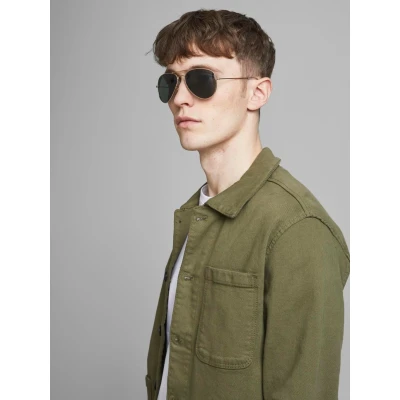 Abbildung von Jack &amp; Jones Jacryder Unisex Sonnenbrille Bright goldcoloured, Größe: One Size, gold coloured